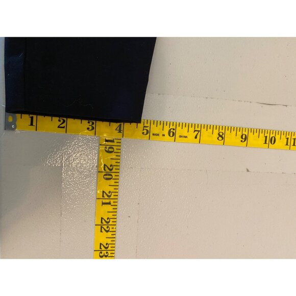 Loft Marisa Black Pants Gold Button Accents 2P - Picture 8 of 8